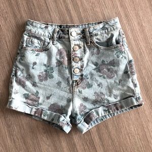 Urban Outfitters denim mom shorts